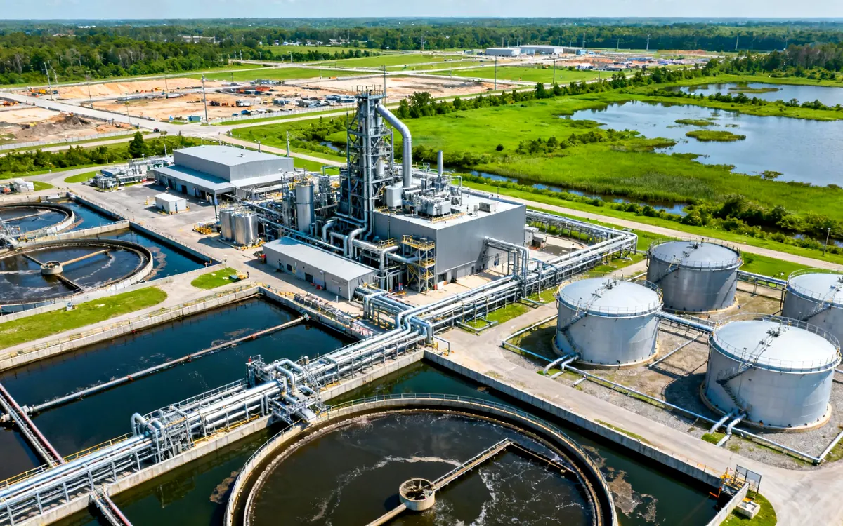 زیرساخت تصفیه‌خانه آب و فاضلاب